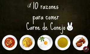 10 razones para comer carne de conejo